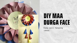 Diy Maa Durga Face Wall Hanging