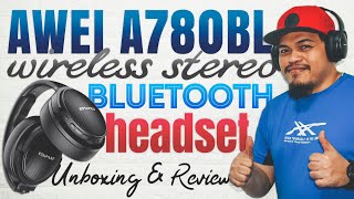 AWEI A780BL | High-Quality Bluetooth Wireless Headphone | Unboxing \u0026 Review