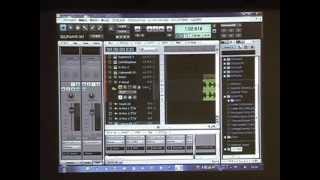 【chuya-online TV presents】 Cakewalk SONAR X1 DEMO\u0026CLINIC Part.1