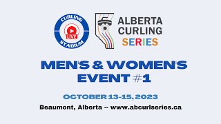 Scott Webb vs. Kohsuke Hirata - SEMIS - Alberta Curling Series - Event 1