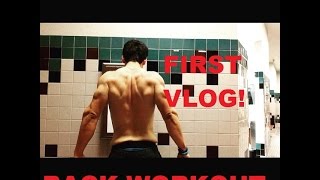 MY FIRST VLOG! back workout | future plans | 130lb weight loss story