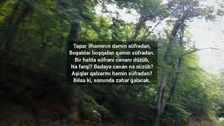 Xəbər gələcək (Şeir) | Sonda Fatimə Kərimovanın möhtəşəm səsi var  #HabilMəmmədov #dilbərim