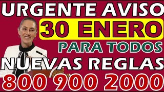 🚨NUEVAS REGLAS DE PAGO Aviso Bienestar PAGOS y CIUDADES FECHA ADULTOS MAYORES Pensión ENERO 2025👍