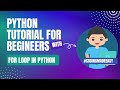 For Loop in Python|Python Tutorial for Beginners| Create your own multiplication calculator|Python
