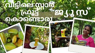 ചതുരപുളി ജ്യൂസ്‌ / ആനപുളിഞ്ചിക്ക ജ്യൂസ്‌ /നക്ഷത്ര പഴം ജ്യൂസ് /Star fruit juice