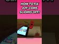 How to Fix Joy-Cons SLIDING OFF!