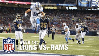 Golden Tate Snags Red Zone Slant Pass TD! | Lions vs. Rams | NFL