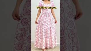 VESTIDOS LONGOS #vestidos #moda #inspiração #modafeminina #estilo #elegante #shots #viral #ideas