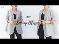 DIY Blazer from Basic Pattern | Zoe DIY