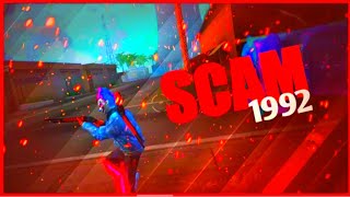 SCAM 1992 THEME SONG MONTAGE || FREE FIRE BEST MONTAGE || BY TWO SIDE WARRIORS #Shorts