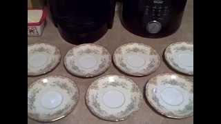 Lot Of 7 Noritake China Alrea Saucer Plates Vintage Excellent Condition