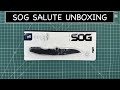 SOG SALUTE UNBOXING