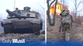 Ukrainian troops praise British Challenger 2 as 'the best tank in the world'