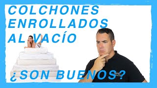 ¿LOS COLCHONES ENROLLADOS SON BUENOS? 🤨 Opinión de un experto✅