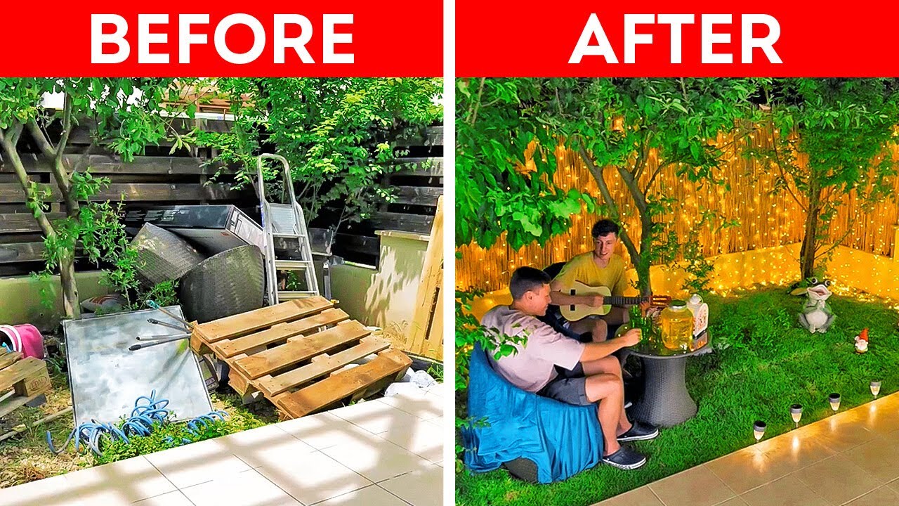 Tiny Backyard Makeover Budget Friendly Diy Backyard Decor Ideas
