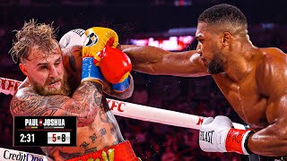 Jake Paul vs Anthony Joshua - Fight Recap & Highlights 😱