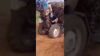 very dangerous stunt.farming short#indian farmer #tractor sports club#kain #modified lovers#indian