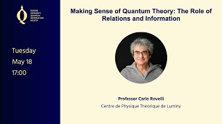 Making Sense of Quantum Theory: The Role of Relations and Information