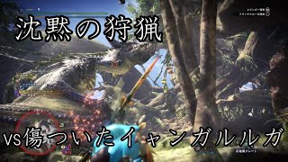 【MHW:I】沈黙の狩猟　part36　vs傷ついたイャンガルルガ【無言プレイ】