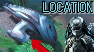 Predator space ship location fortnite update 15.20
