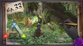 【秋風生存】ARK Survival Evolved 方舟生存 進化 EP.33 棘背龍事件簿