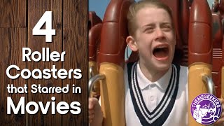 4 Roller Coasters that Starred in Movies