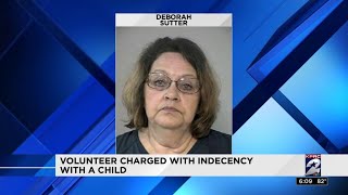 Volunteer charged with indecency with a child