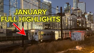 January 2025 Full Highlights | NYC Subway, R46 G Train, 38th street Train Yard + More!