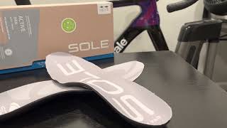 SOLE Active Thin with MetPad for cycling