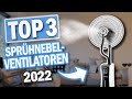 Top 3 SPRÜHNEBEL VENTILATOREN | Welchen Wasser Ventilator kaufen?