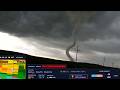 LIVE Storm Chase - Destructive Hail & Conditional Tornado Threat | South Dakota