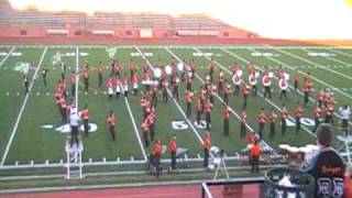 Dumas Band Marching At UIL Contest