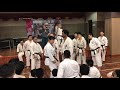 Budo karate part 5 : Heian Sandan step 1 bunkai - Naka Sensei, JKA Malaysia Gashukku 2019