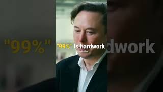Elon said luck is 1% hard work 99 #elonmusk #elonmuskquote #youtubeshorts #shorts #uk #youtubeshorts