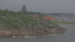 Helgeroa, Nevlunghavn, Stavernsodden fyr, minnehallen,  - Flying Over Norway