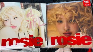 rose album unboxing - [세트] 로제 - ROSE first studio album ‘rosie’ (KR Exclusive + Retail Exclusive)