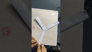 Make secret paper boomerang 🪃