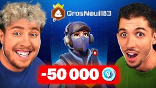 On Échange nos Comptes Fortnite pendant 24h !