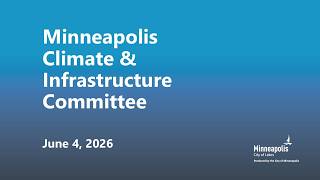 June 4, 2026 Climate & Infrastructure Committee