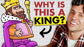 Why do cartoon kings look like this?