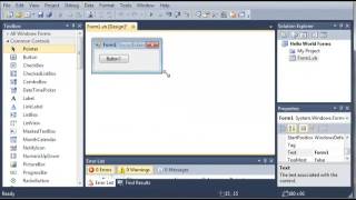 Visual Basic Tutorial 36 Introduction To Windows Forms 