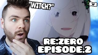 THE LOST FOREST??!!!! | RE:ZERO EPISODE 2 | SEASON 2 | New Anime Fan! | REACTION