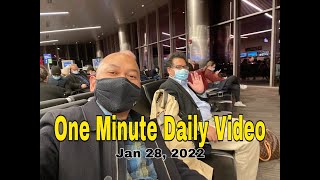 One Minute Daily Video, 1.28.2022