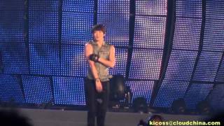 090814 Fancam - Rain @ 第19屆青島國際啤酒節開幕式大晚會 (By kicoss)