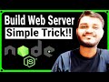 Build a Web Server with Node.js in Minutes! | Complete Guide