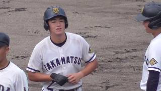 【新チーム始動(高松商業)/4番打者】2018/09/02高松商高2年生・岡井　祐斗(桜町中)