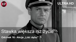 Stawka Większa Niż Życie (1968) | 4K | Odcinek 16 | Kultowy Polski Serial | Hans Kloss | Za Darmo