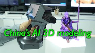 Using AI for 3D modeling, China's private firm of SHINING 3D is a game changer on scanning tech