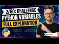 Python Variables Full Explanation | Python for beginners tutorial ! how to start python?