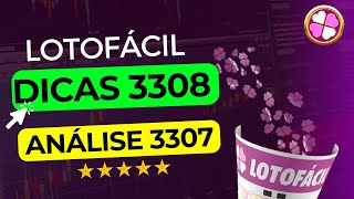 lotofacil 3308 DICAS - Análise Completa 3307